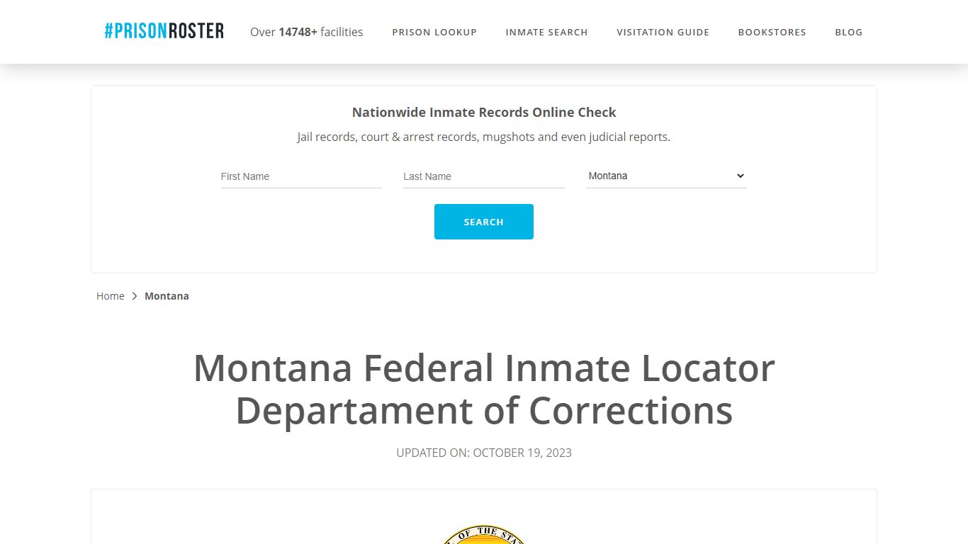 Montana Federal Inmate Search - Prisonroster